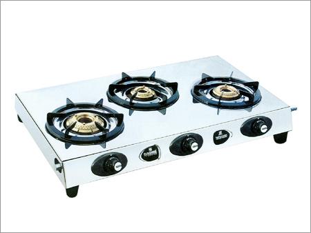 Three Burner Stainless Steel (Triple Cook)
