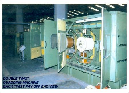 Double Twist Quadding Machine