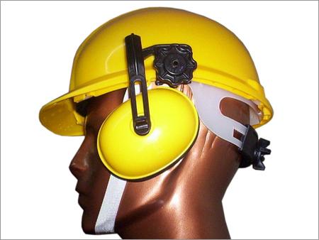 Helmet with Ear Muff