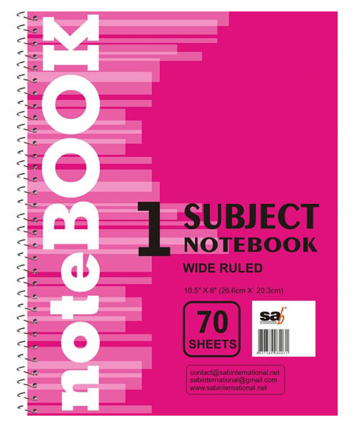 Spiral Notebook