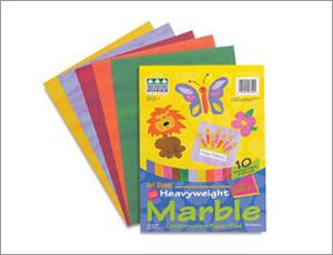 Marble Construction Paper (Pads, Packets)