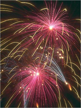 मज़ेदार आतिशबाज़ी / पटाखे