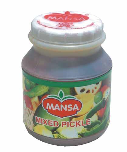Pickles in Food Grade Plastic Jar