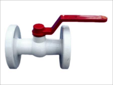 PP Flange End Ball Valve