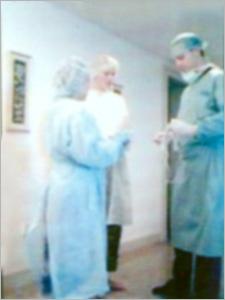 Disposable Surgeon Gown Caps and Masks Gloves Set