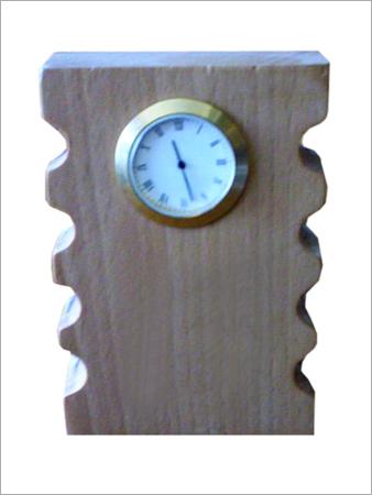 Handicraft Wooden Clock