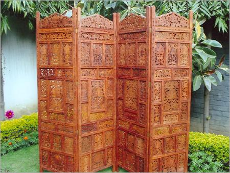 Sheesham Wood Room Partitions (Screen)