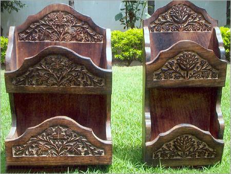 Mango Wood Letter Rack