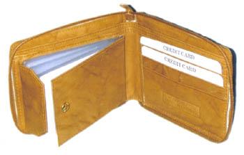 Cow Antique Leather Wallet