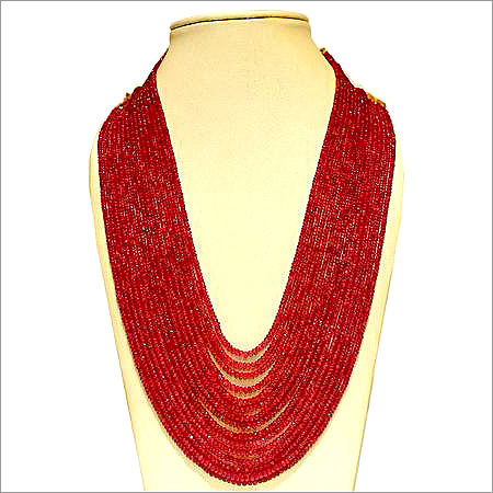 Old burma ruby beads