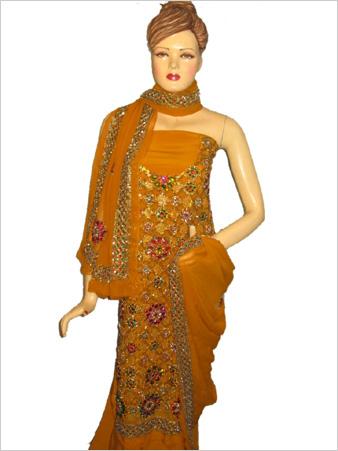 Embroidered Punjabi Suit