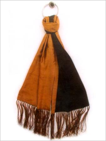 Designer Silk Stole - Two dyed stole