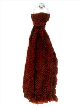Designer Silk Stole - Gathering
