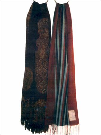 Silk Mixed / Non Silk Designer Stole - Wool
