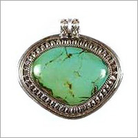 Silver Jewelery studded with semi-precious stones