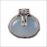 Silver Jewelery studded with semi-precious stones