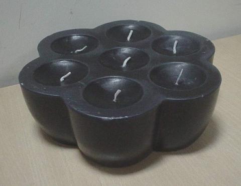 Seven Flower Shape Candle Votives