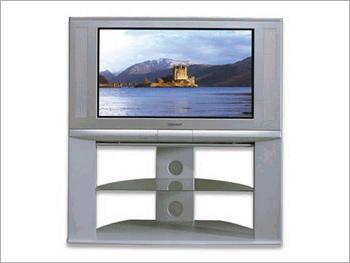 FLAT TV - 21 Inch Silver CRT, 4:3 Aspect Ratio, 480i Resolution | Clear Picture, Built-In Stand, Multiple Inputs