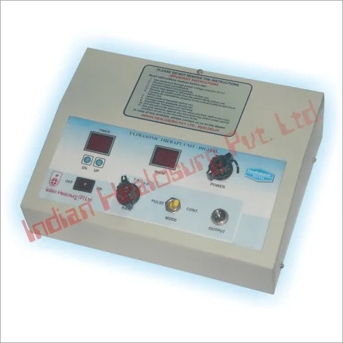 Ultrasonic Therapy Unit (Digital - display Solid state) Ultrasonic Therapy Unit (Digital - display Solid state)