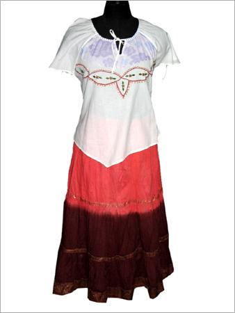 Ladies Skirt and Top