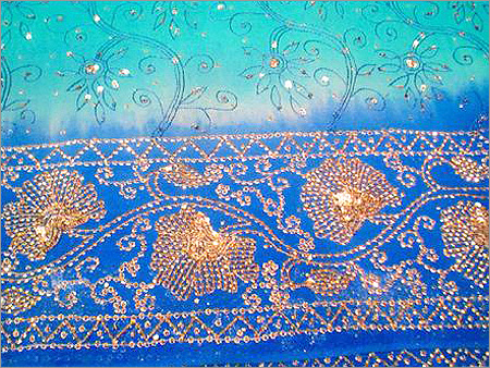 Embroidered Saree