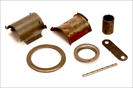 Metal blanks for rubber parts