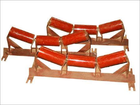 Carrying Idlers Three Roll Type
