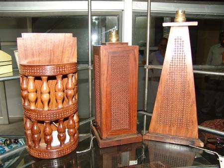 Wooden Table Lamp