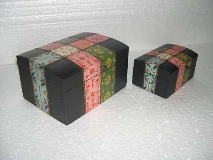 Wooden Painted Set/2 Box