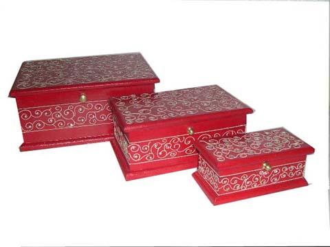 wooden set/3 box