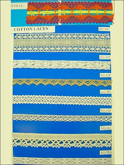 Cotton laces