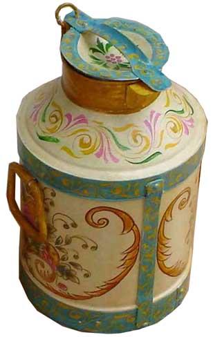Iron Painted Milk cane