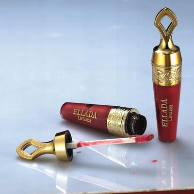 LIP GLOSS - Plastic, 10cm x 2cm, Red | Hydrating, Shiny, Long-Lasting, Pigmented, Non-Sticky