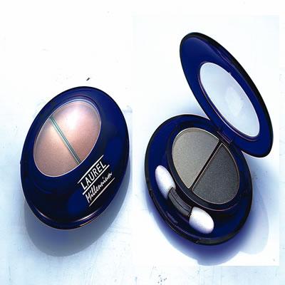 Eye Shadow - Plastic Powder, 7x5 cm, Blue | Pigmented Shades, Smooth Texture, Matte/Shimmer Finish, Easy Blend