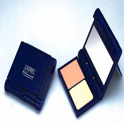 Powder - Plastic, 7x5x2 Cm, 50g, Matte Finish | Smooth Finish, Even Tone, Two Shades, Inbuilt Mirror, Compact Design
