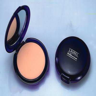 POWDER - Pressed Powder, 7cm Diameter, Peach | Smooth Finish, Long-Lasting, Oil-Free, Even Tone