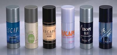 DEO STICK - Plastic, Aluminum 75x25 mm | Long-Lasting Freshness, Odor Control, Pleasant Fragrance