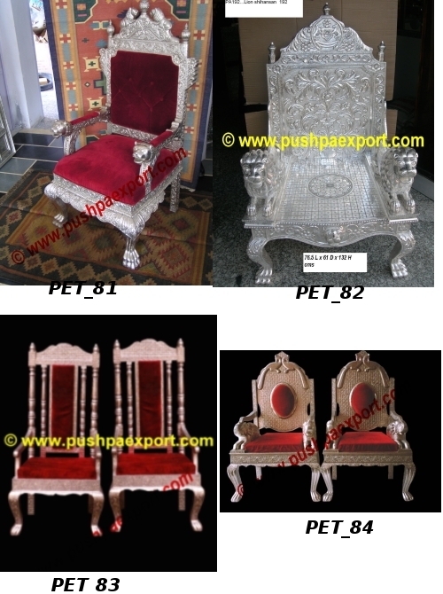 White Metal Silver Wedding Chair White Metal Silver Wedding Chair