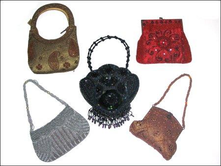 Beaded, Zari, Embroidered Bags