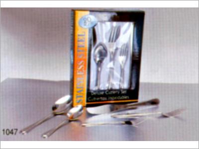 Cutlery Set - Stainless Steel, 25x15x5 cm | 20 Pieces, Artisan Finished, Durable, Elegant, Mirror Polished, Luxury Box Packaging, 1 Year Warranty