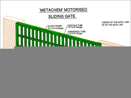 Motorised Sliding Gate
