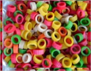 Food Products - Rice Flour, Small, Multicolored Rings | Crispy, Tasty, Colorful, Convenient, Snackable, Delicious, Bulk Packaging, 6 Months Shelf Life