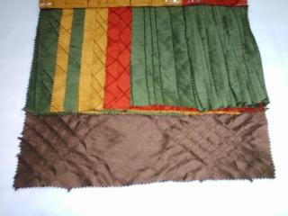 Pintuck In polyester tissue slubby
