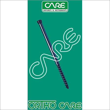 Blue Cancellous Bone Screw