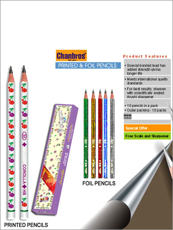 Printed Pencil, Foil Pencil