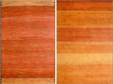 Knotted carpet Gabbeh