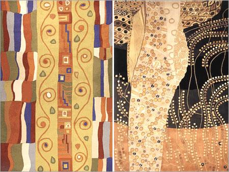 Handknotted Tibetian carpet