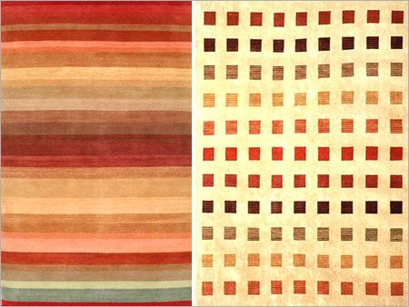 Knotted Tibetian carpet