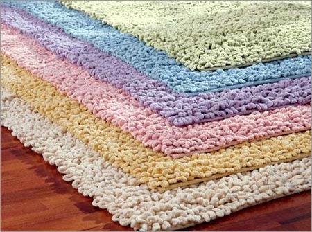 100% Cotton Chenille Loop Rugs