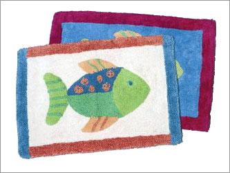 100% Cotton Candle wick bathmats